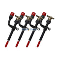 4 Pcs Fuel Injector 17111-53000 for Kubota L4350DT L5450DT R510 R510B Case IH 1838 560