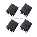 4 Pieces 12V 30A 5Pin Relay 57M9880 for John Deere Engine 6068 Tractor 6100D 6105D 6110D 6115D 6120E 6125E 6130E
