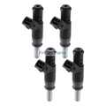 4 Pieces Car Fuel Injector 13537506158 for BMW X3 E46 E83 E87 E90 2004-2011