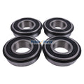 4 Pieces Caster Wheel Rim Bearing 2722228-03 for Bobcat Mower ZT6000 ZT6100 ZT7000 942211A 942214D 942221A 942245E