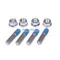 4 Pieces Exhaust Stud & Nut Set 25-37237-00 25-35685-00 for Kubota 2203 Carrier CT4-134 Engine Vector Transicold Refrigeration Vector