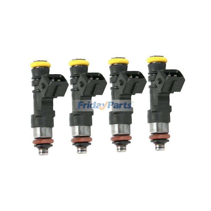 4 Pieces Fuel Injector 0280158829 for Audi VW BMW Dodge Ford Nissan Chevrolet Cadillac