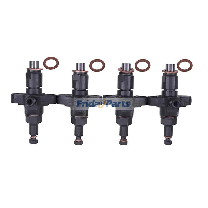 4 Pieces Fuel Injector 3040870R94 9430031227 for CASE Tractor B275 B414 276 354 364 384 424 434 444 2300A 2424 2444