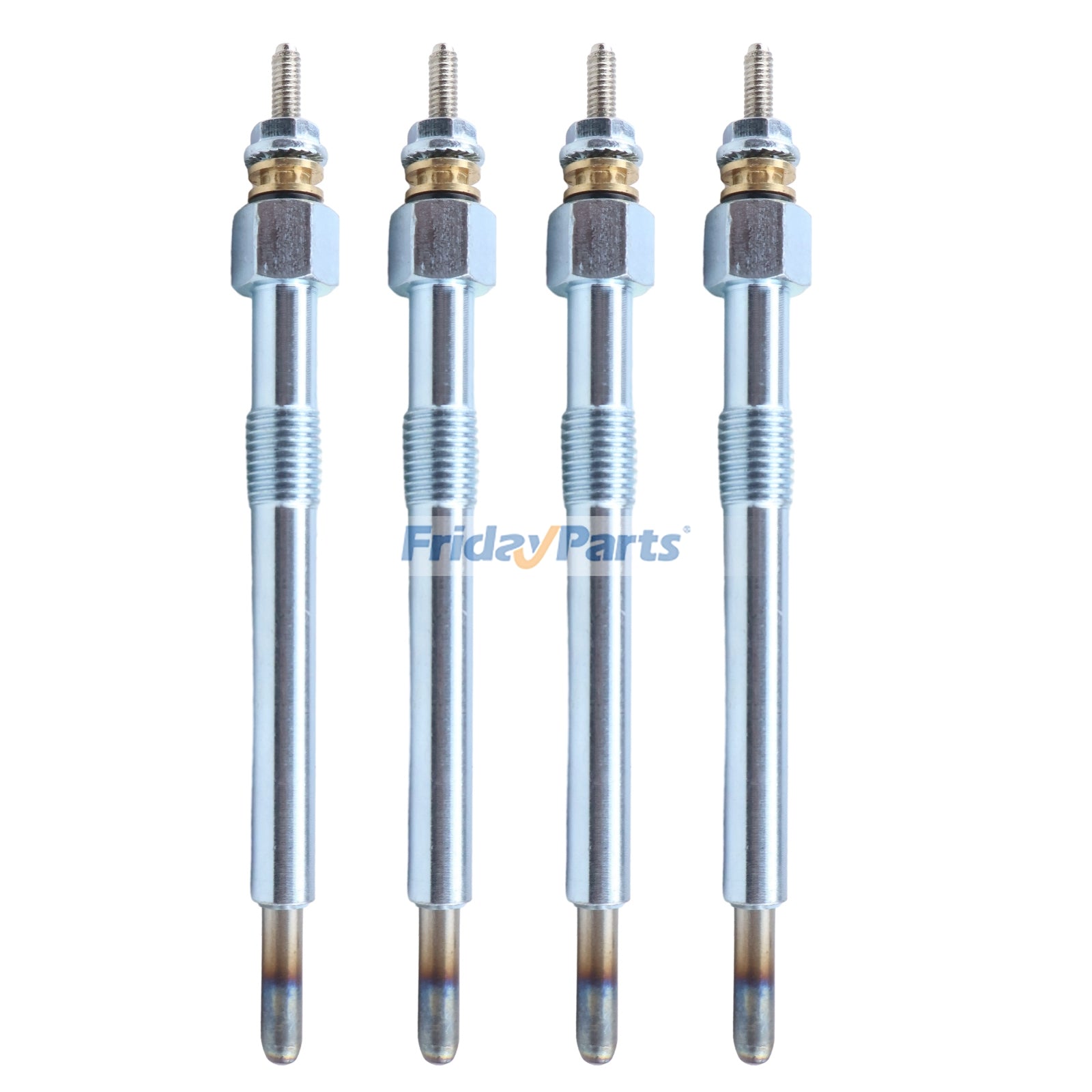 4 Pieces Glow Plug 25-39238-00 25-38150-01 for Carrier Engine CT4.134DI Refrigeration Unit Vector 1950MT 1950 1850MT 1850 1800 1800MT