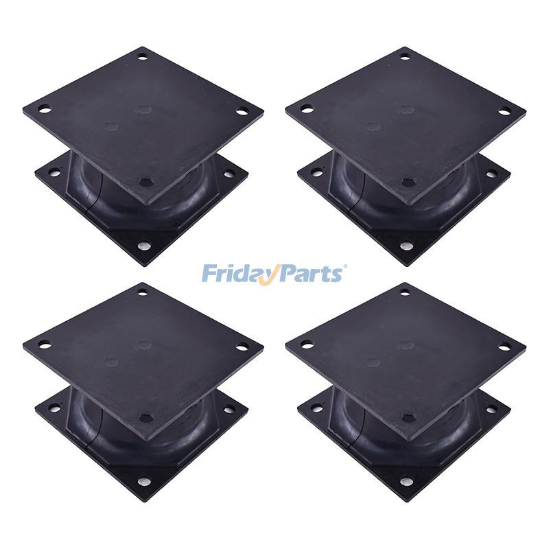 4 Pieces Rubber Isolator Shock Mount for Small Vibratory Plate Compactor Stanley HS6000 HS6019 HS6100 HSX6 HS8000 HS11000 HSX11