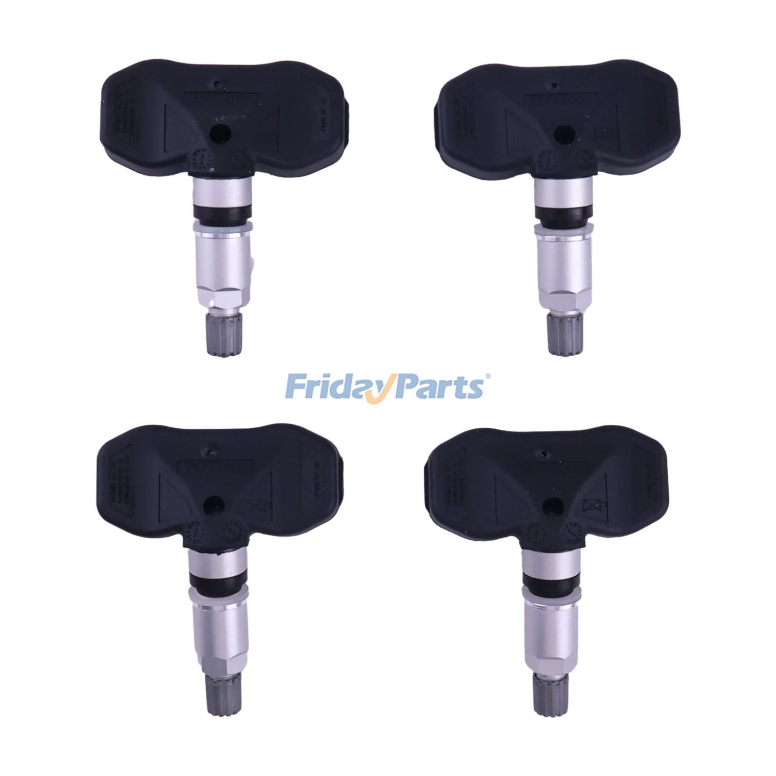 4 Pieces Tire Air Pressure Sensor 25774006 for Cadillac Cts Srx Chevrolet Trailblazer GMC Envoy 2004-2009