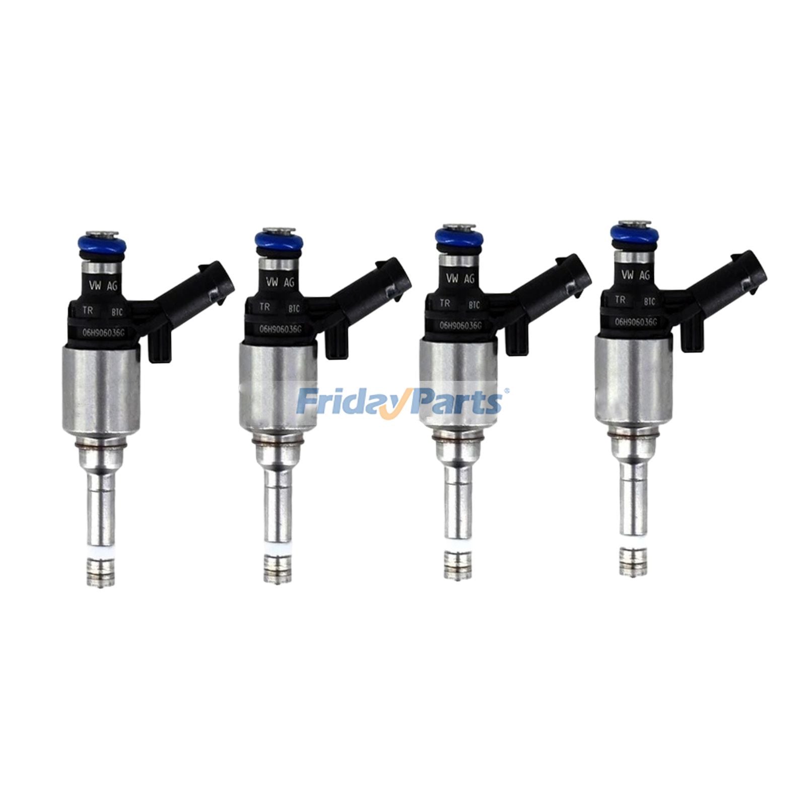 4 Pieces Fuel Injector 06H906036AB for Audi A4 TT Volkswagen Jetta Golf 2008-2018