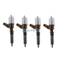 4Pcs Fuel Injector 6670926 for Perkins Engine 1004-40T Bobcat Skid Steer Loader 963