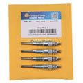 4Pcs Fuel Injector Glow Plug 6698618 for Kubota Engine V1505 Bobcat Excavator 425 428 463 E25 E26 Skid-Steer Loader S100 S70