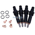 4Pcs Fuel Injector 2852869 for CASE PX85 New Holland F4GE0454E D666 Engine