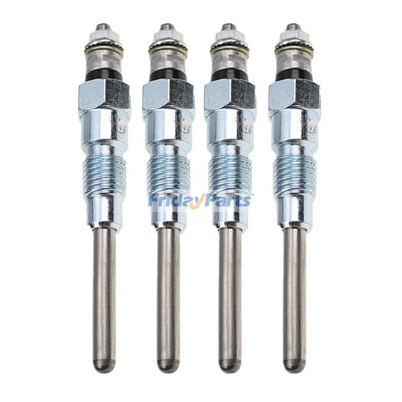 4 Glow Plugs 16415-65512 for Kubota Engine V3300 V3600 V3800 Tractor M6800HD M8200 M8200HDC M9000HD