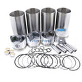 Cylinder Liner Kit Engine Four Matching for Yanmar 4TNE106T Komatsu 4D106T Engine PC110R-1 PW110R-1 WB150PS-2 WB97S-2