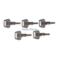 5 Pieces Ignition Key 41307-00007 for CASE Tractor Farmall Bobcat 316 Doosan Solar Excavator