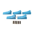 5 Set 230SP Bucket Tooth & 23FP Pin for John Deere CASE JCB Mini Excavator Loader