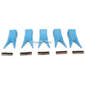 5 Sets Aftermarket H&L Tooth Company 230WTL Bucket Tooth & 23FP Flexpin for Excavator
