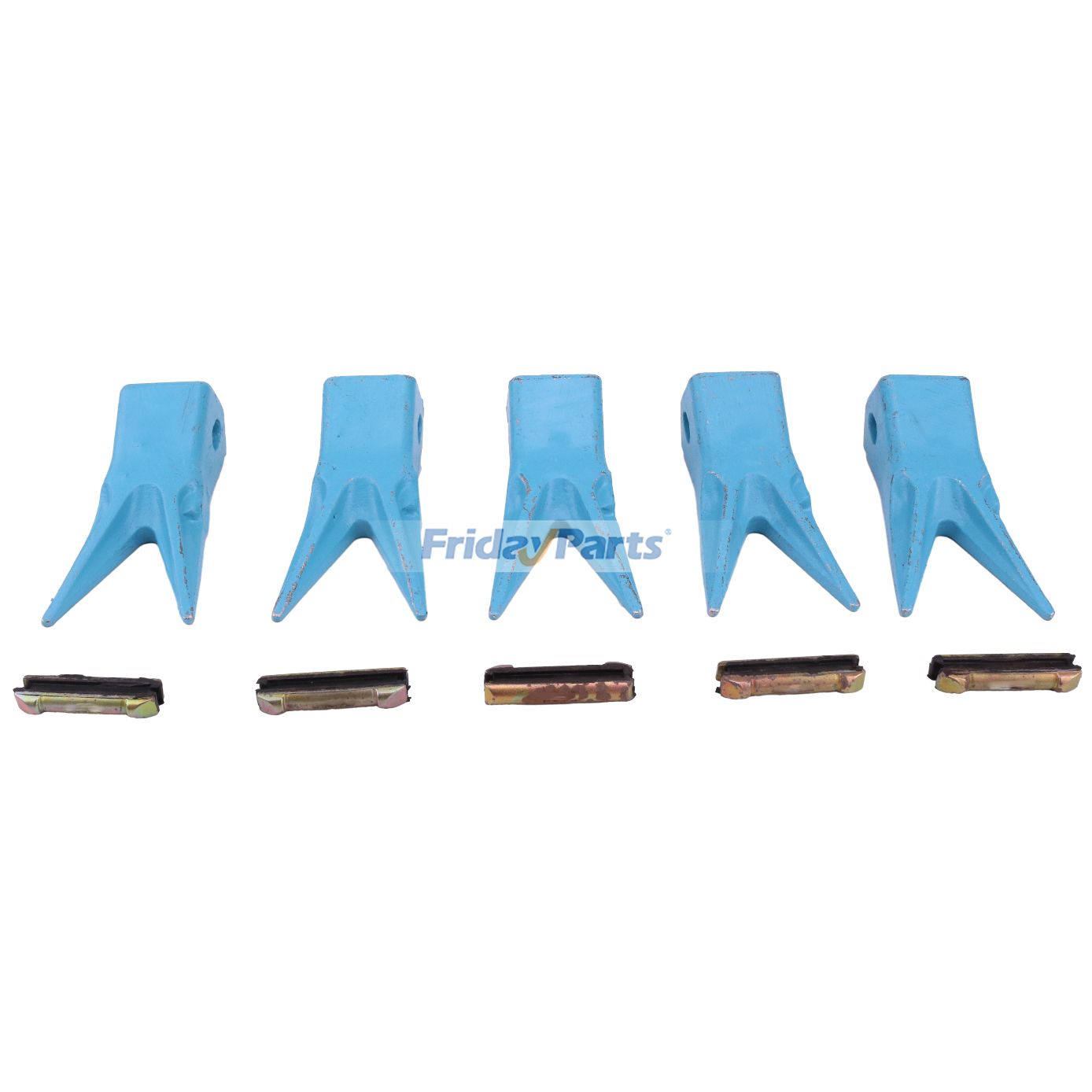 5 Sets Aftermarket H&L Tooth Company 230WTL Bucket Tooth & 23FP Flexpin for Excavator