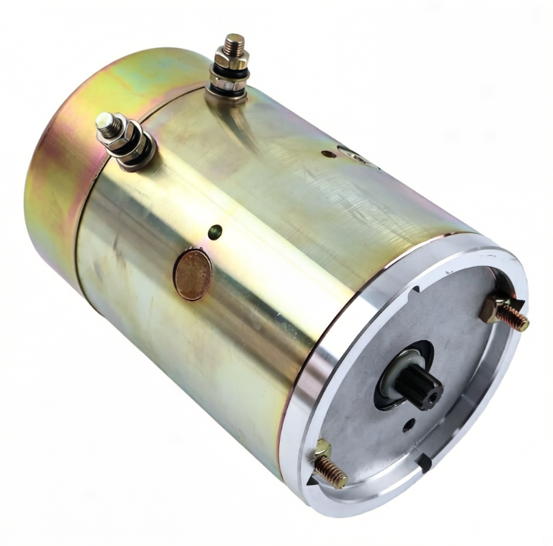12V Electric Pump Motor 7016768 for JLG Waltco Buyers Cat Man for Curtis Snowplow Fenner Stone Prime