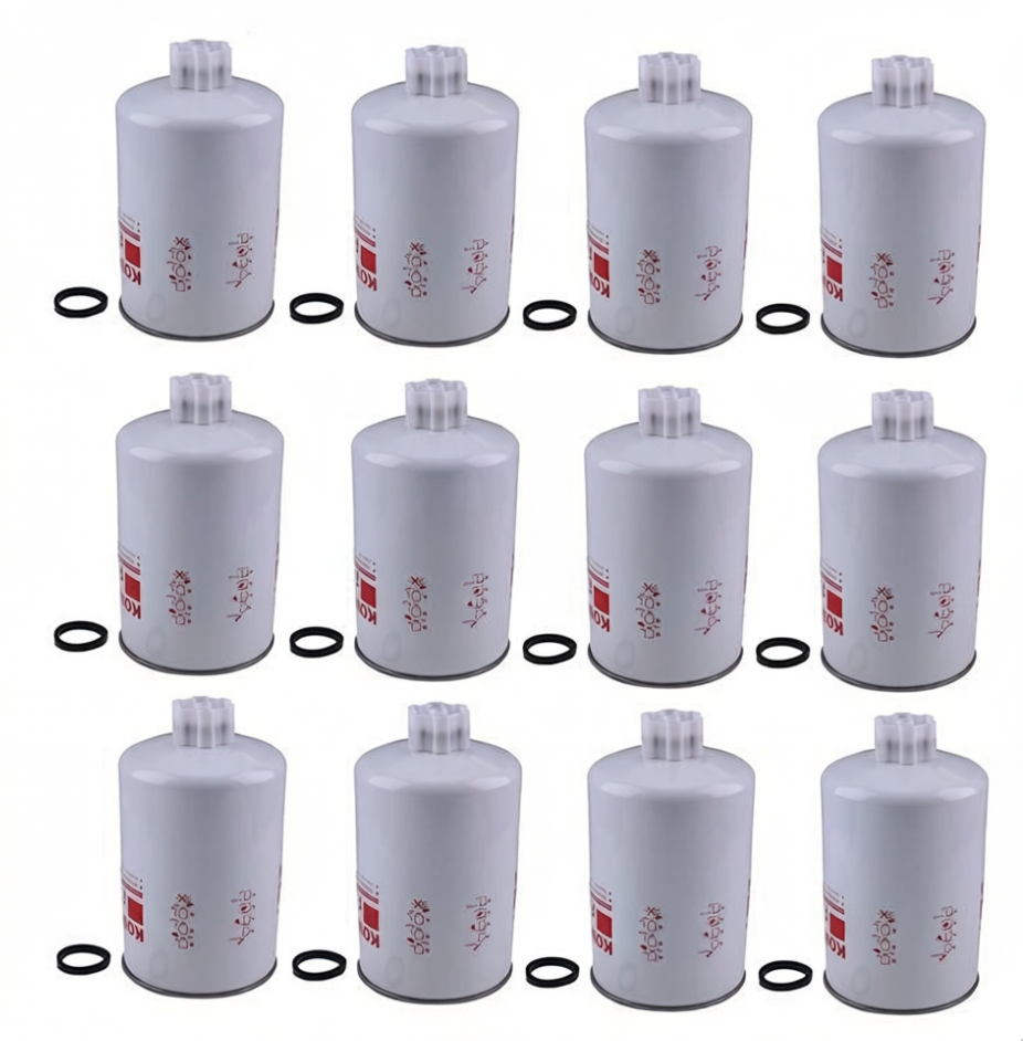 12Pcs Fuel Water Separator Filter FS1212 for Freightliner Kenworth Peterbilt