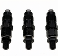 3Pcs Fuel Injector 214-3879 for Mitsubishi Engine S3L2 S4L2 S4Q2T K4N L3E Caterpillar CAT Excavator 302.5C 303 304 305 Wheel Loader 904B