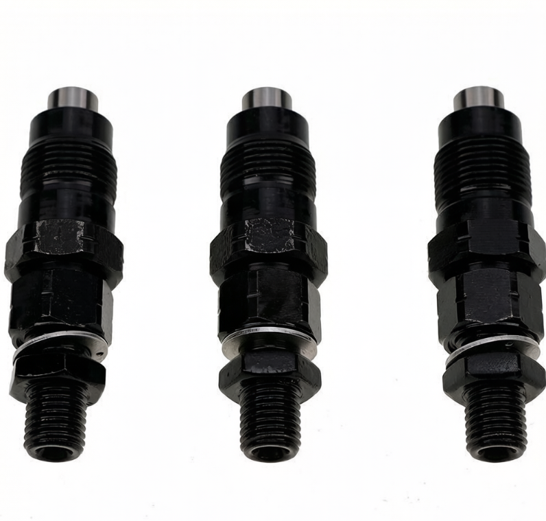 3Pcs Fuel Injector 214-3879 for Mitsubishi Engine S3L2 S4L2 S4Q2T K4N L3E Caterpillar CAT Excavator 302.5C 303 304 305 Wheel Loader 904B