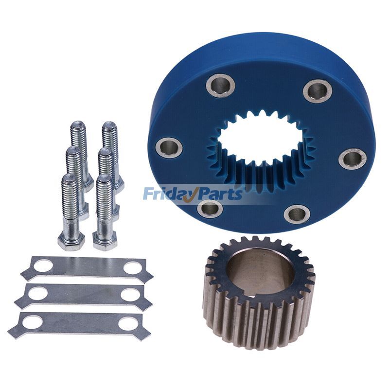 6 Bolt Coupling Compressor Drive Pulley Gear 48-50005-00 for Carrier X4 7500 X2 1800 Ultima ULTRA
