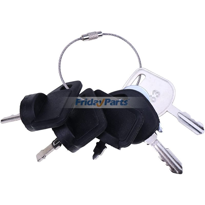 6 Keys 09287000 GY20680 140401 430-009 for John Deere AYP Husqvarna Toro Zero Turn Riding Garden Lawn Mower Tractor