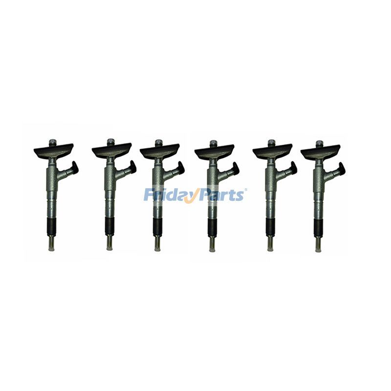 6 PCS Replacement for Bosch Fuel Injector 9430612545 1153002746 1-15300274-6 for Isuzu Engine 6BG1TC