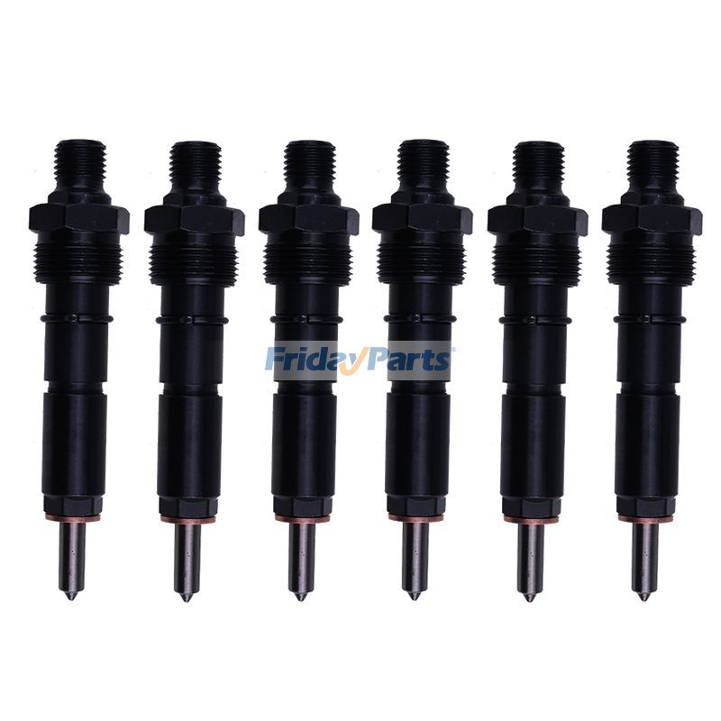 6 PCS Fuel Injector 0432133860 3802689 for Cummins Engine 5.9L 12V