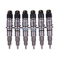 6 PCS Fuel Injector 2854608 0445120057 for CASE New Holland IVECO Engine F4HE9687 Tractor Maxxum 115 125 140 T6030 T6050 T6080 T6090