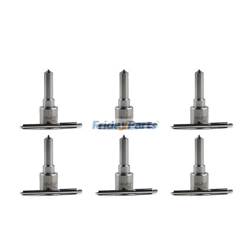 6 Pcs Injector Nozzle 0433171444 DLLA150P585 148189A1 for CASE Tractor 8940 8910 Combines 2366