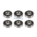 6 Pieces 5/8" 15.88*40*12mm Bearing 48094A for Bobcat Mower 642300 654204 654804 954204A 954804A 954804 954204 942300