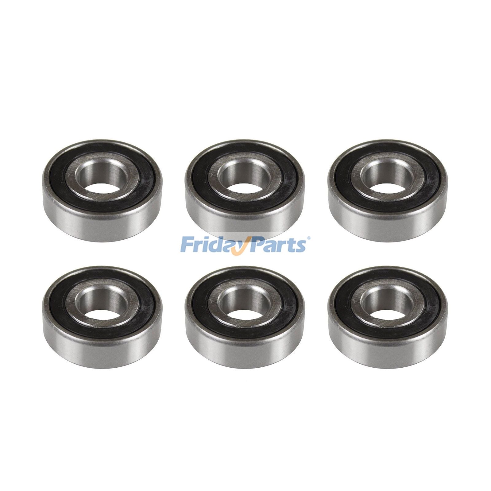 6 Pieces 5/8" 15.88*40*12mm Bearing 48094A for Bobcat Mower 642300 654204 654804 954204A 954804A 954804 954204 942300