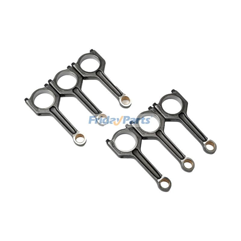 6 Pieces Connecting Rod 11247558882 for BMW Engine N54B30A 3.0L Vehicle E82 M Coupe 335i 09 xDrive35i E89 2006-2015
