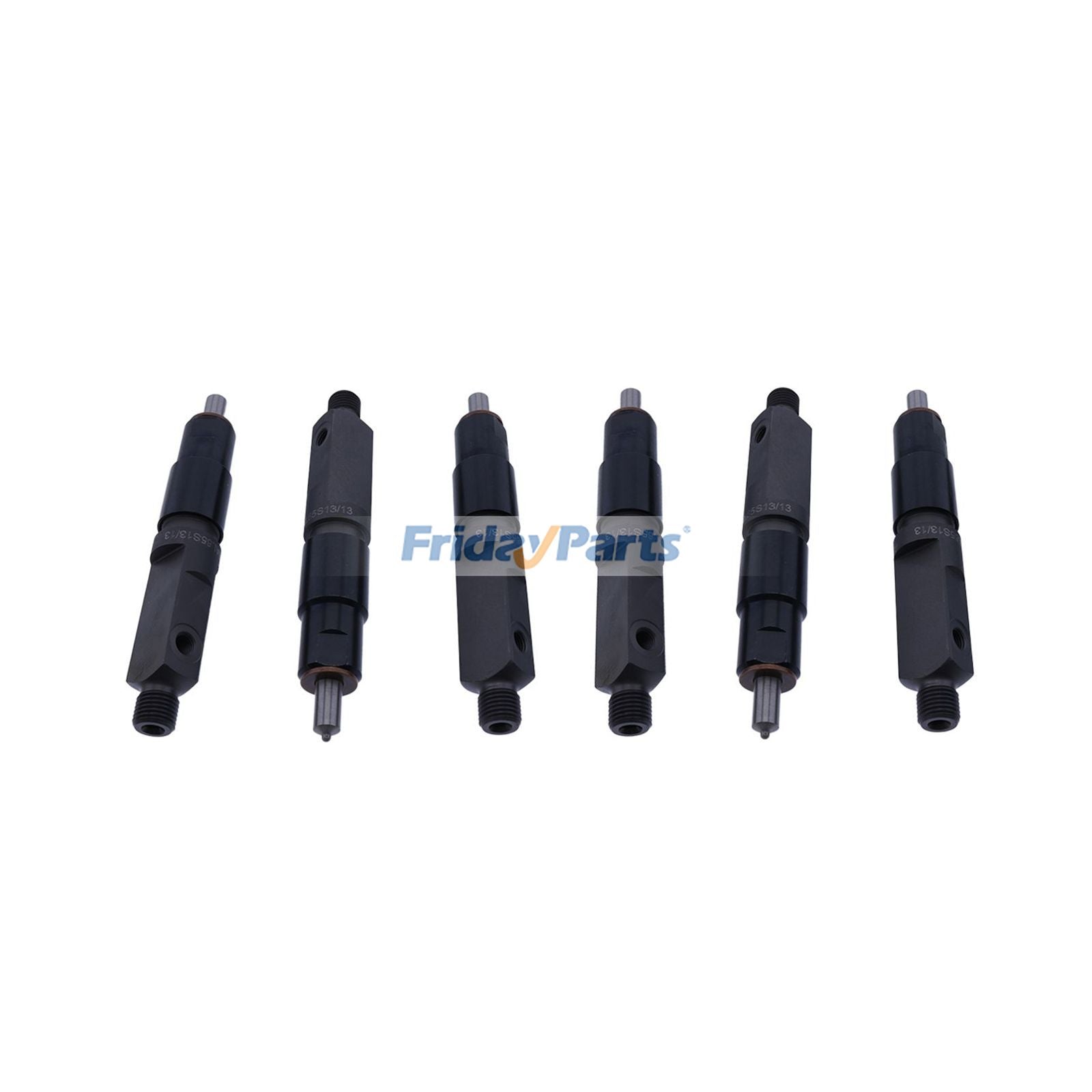 6 Pieces Fuel Injector 02233085 for Deutz Engine F3L912 F3L913 F6L912 F6L913