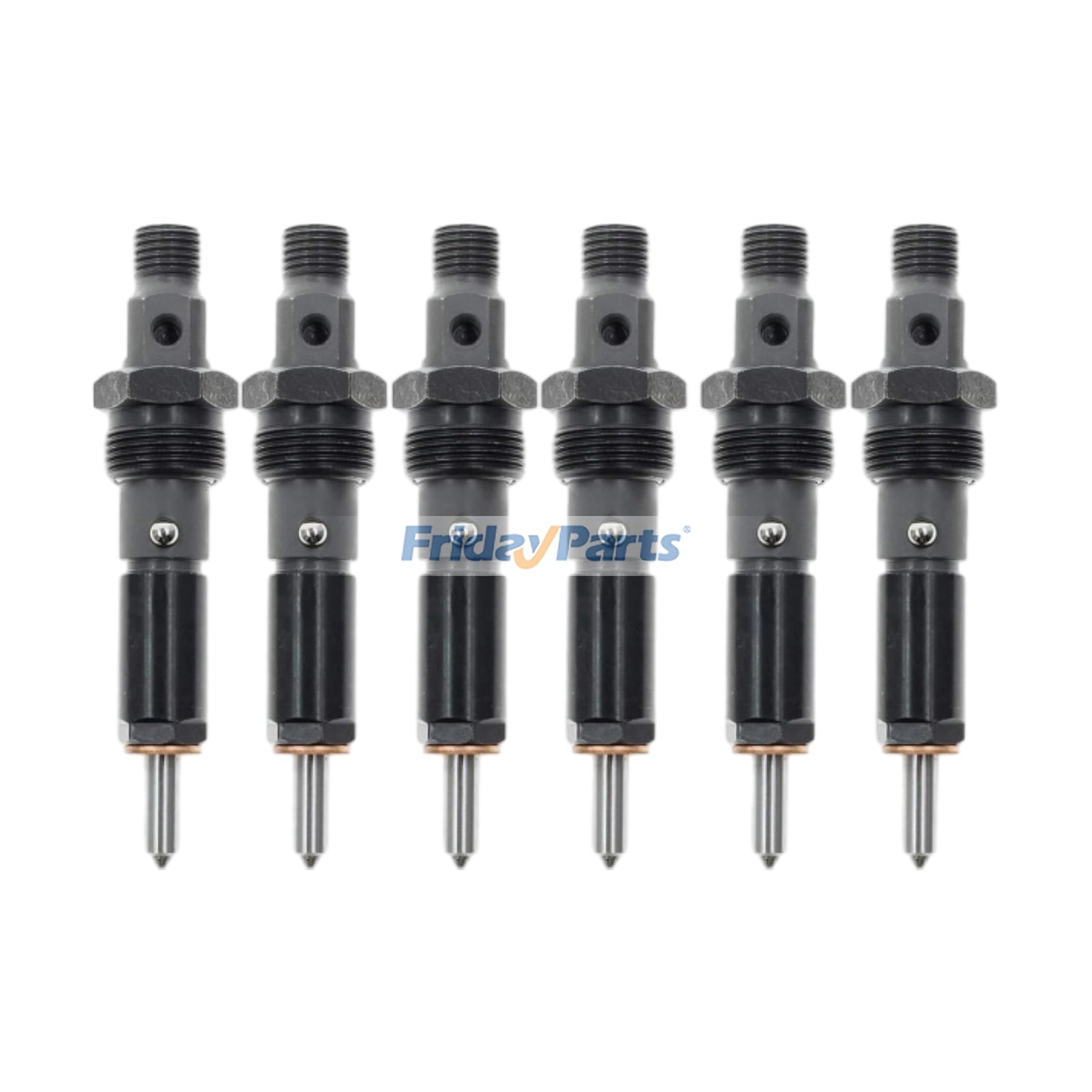 6 Pieces Fuel Injector 3280787 for Cummins Engine 6BT5.9 - Replaces Bosch 0432131849