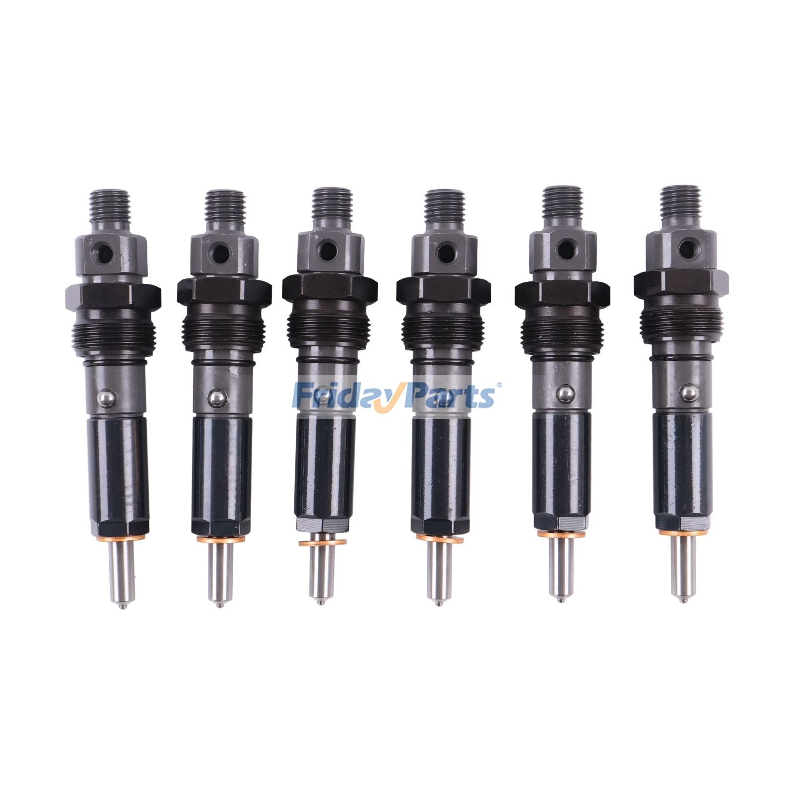 6 Pieces Fuel Injector 3919331 3919319 for Cummins Engine C8.3 G CASE Loader 1840 1845C 480F 570LXT 580L 580SK 680L
