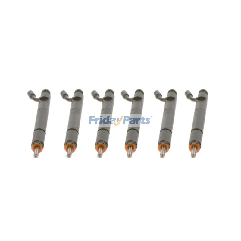6 Pieces Fuel Injector 4063526 3939808 0432191342 for Cummins Engine 6C8.3 ISBE4 CM850