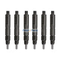 6 Pieces Fuel Injector 87840068 87840066 for CASE Mower WDX1701