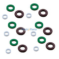 6 Pieces Fuel Injector Seal Fit for Audi S4 A5 S5 A6 S6 A8 S8 Volkswagen Touareg 2009-2018