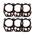 6 Pieces Oil Cooler Support Gasket 3008017 for Cummins Engine 855 GTA855 K19 K38 N14 NTA855A QSK50 QSNT14