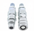 For Bobcat New Holland CASE GEHL #10 JIC Thread 1/2" Flat Face Hydraulic Quick Connect Coupler