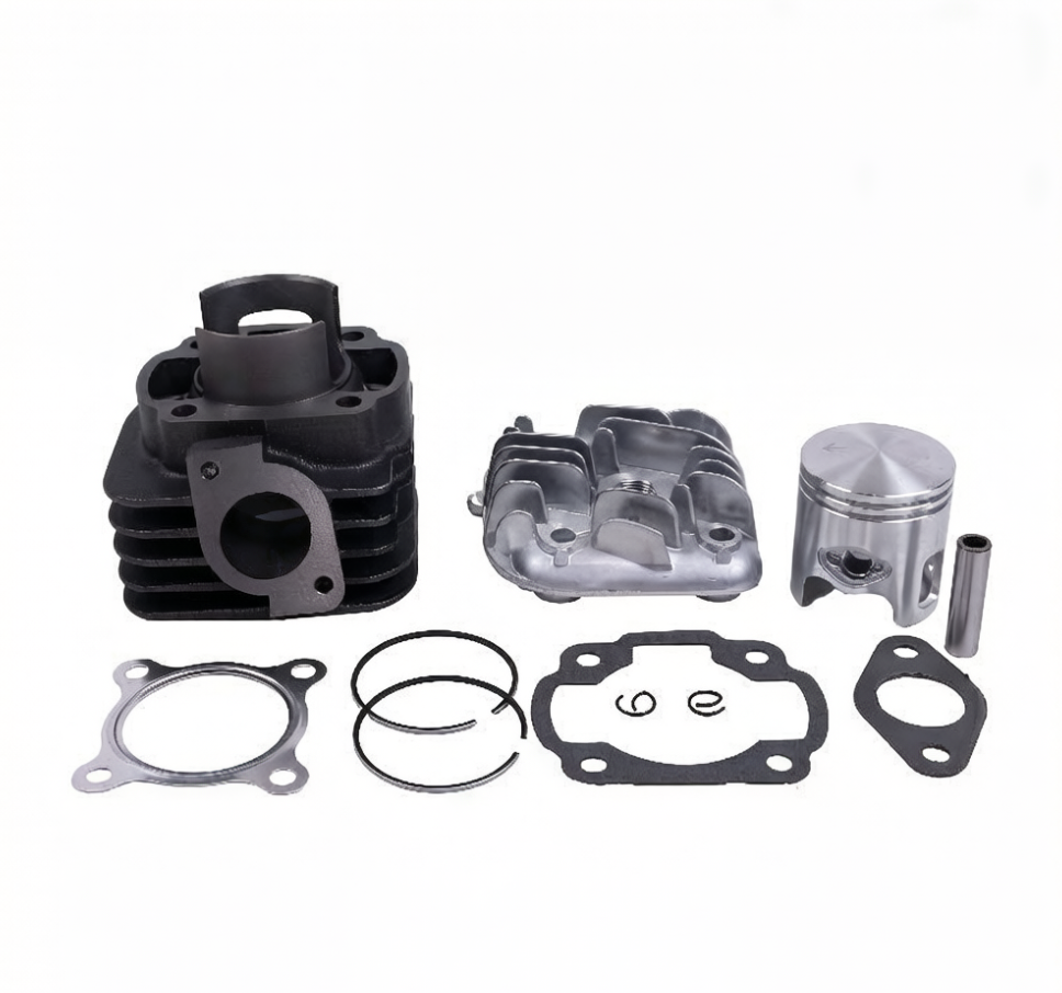 Cylinder Kit 4WX-E1311-00-00 for Yamaha Motorcycle 200-2011 YW50 Zuma 1992-2001 CY50 Jog Polaris ATV 2001-2003 Scrambler 50