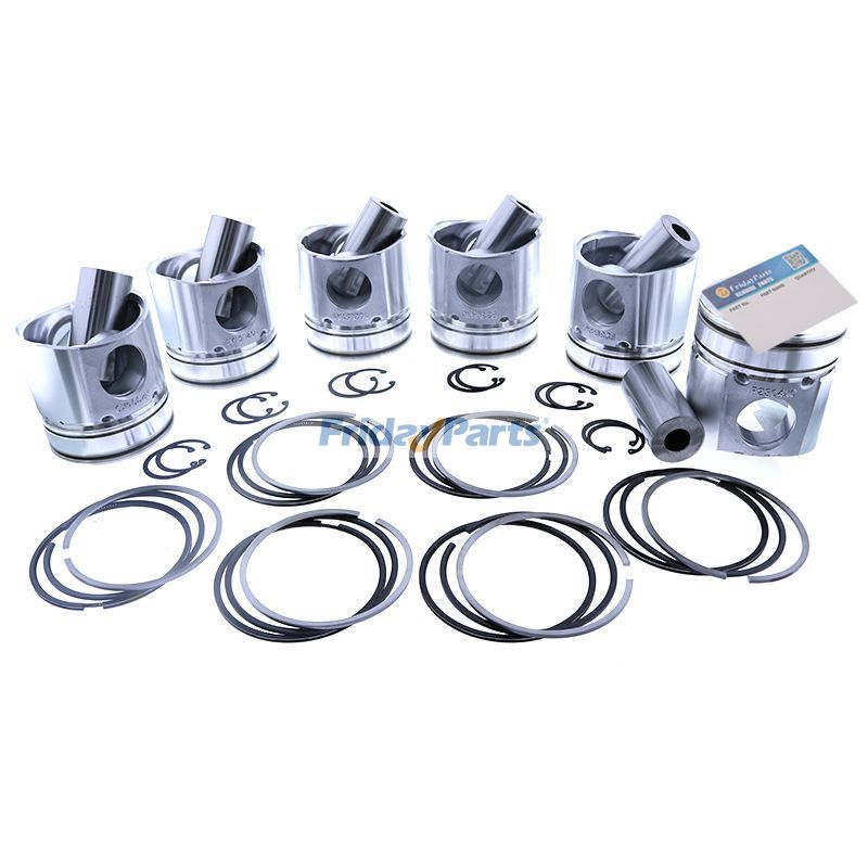 Piston Kit J802657 for FPT/Iveco Engine 6.7L CASE Motor Grader 885