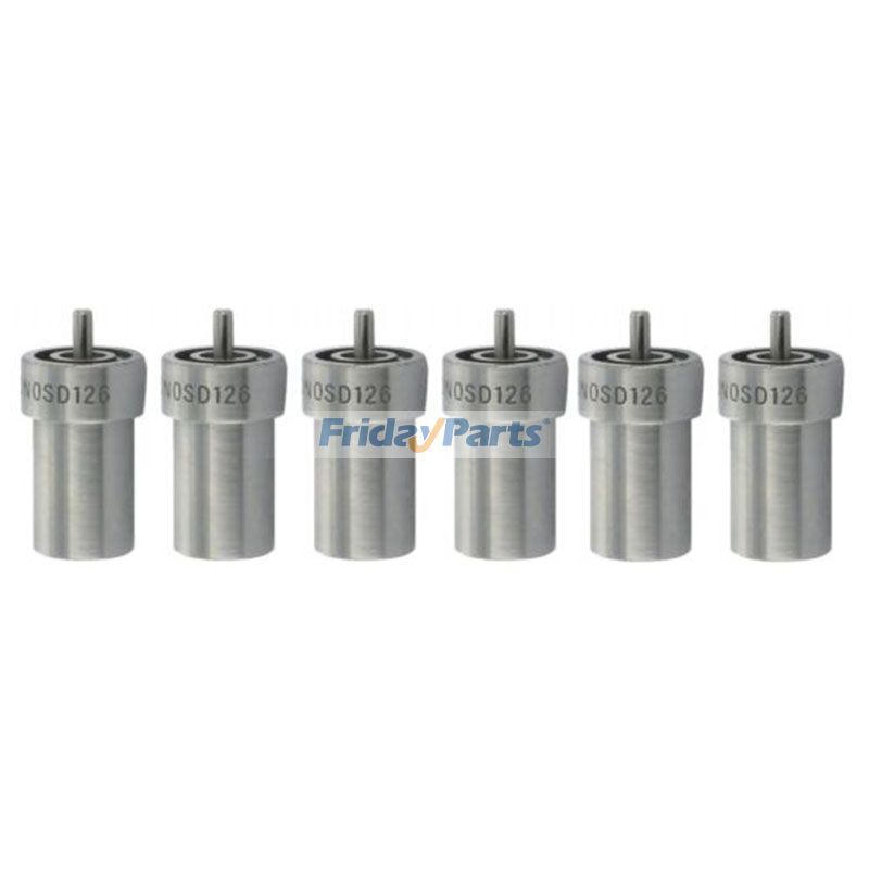 6 Pieces Aftermarket Bosch DN0SD126 0434250002 Fuel Injector Nozzle for Engine