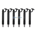 6Pcs Fuel Injector 687372C91 749945C91 for CASE Engine D-414 D-436 D-466 DT-414 DT-436 DT-466 DT-466B DTI-466 DTI-466B DTI-466C Combine 1660 1670 1680