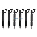 6PCS Fuel Injector With Cap 749039C91 682654C91 for Case IH Engine D-466 DT-466 DT-466B DTI-466 DTI-466B DTI-466C