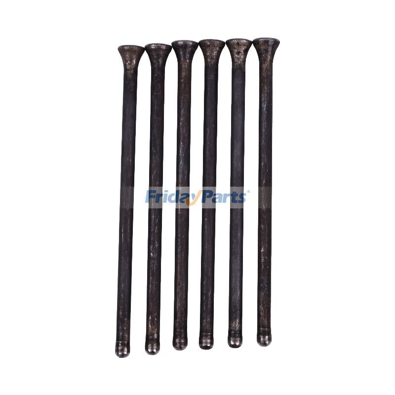 6 Pieces Push Rod 6670384 for Kubota Engine D722 D902 Bobcat Excavator E19 E17 E10 E16 E14 E08 E20 316 323 322 320 324 321 319 418 Loader MT52 MT50 MT55 MT85 463 453