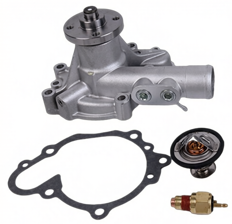 Water Pump 129907-42000 & Thermostat 121850-49810 & Sensor 121250-44901 for Yanmar Engine 4TNV94L 4TNV98 4TNV98T