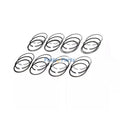 8 Pieces Piston Ring Set 11257649927 for BMW 550i 650i 750i X5 X6
