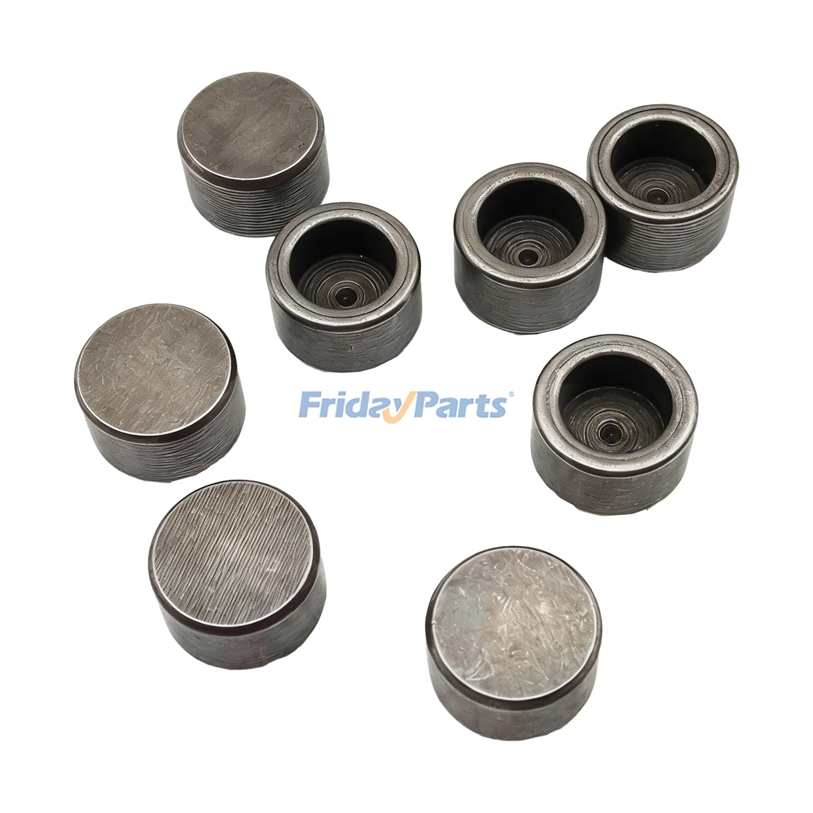 8 Pieces Valve Cap 129150-11370 for Bobcat E60 E80 Doosan DX60R Hitachi ZX29U-3 CASE CX37C CX55B Hyundai R60W-9S R55W-3 Excavator